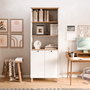 Hanah Home Nord - ND13-SW Blanco y Roble